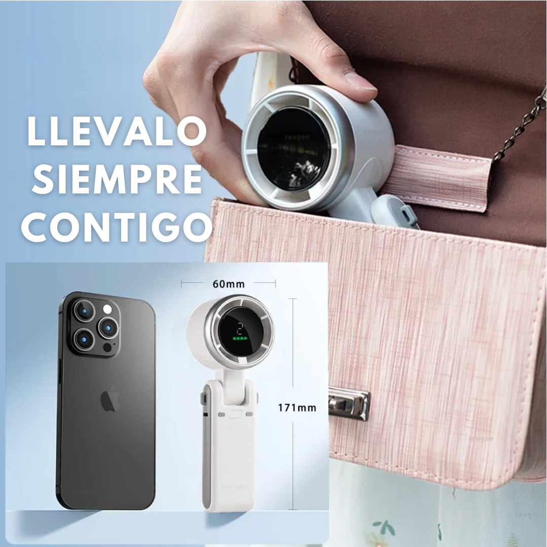 🌬️ Mini Fan Pro – Tu mejor aliada para sobrevivir el calor 🔥