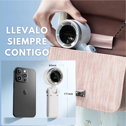 🌬️ Mini Fan Pro – Tu mejor aliada para sobrevivir el calor 🔥